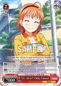 "It's Alive!" Chika Takami