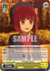 Obvious Attitude, Kana Arima