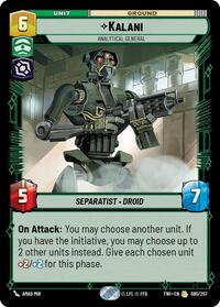 Kalani - Analytical General