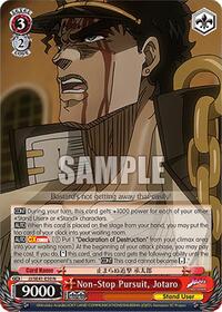 Non-Stop Pursuit, Jotaro