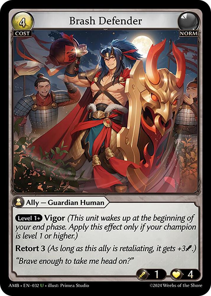 Brash Defender — Mortal Ambition 032