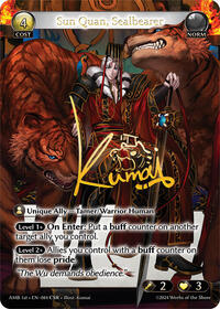 Sun Quan, Sealbearer (CSR)