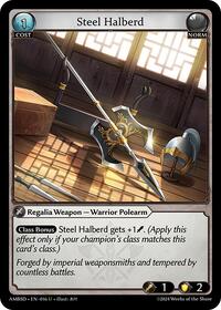 Steel Halberd