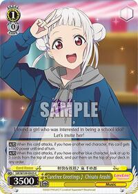 Carefree Greetings~ Chisato Arashi