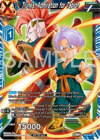 Trunks, Admiration for Tapion (Championship 2024 Finals Zenkai Pack)