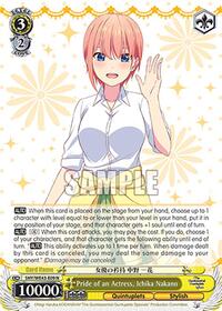 Pride of an Actress, Ichika Nakano