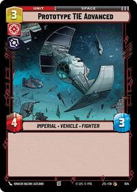 Prototype TIE Advanced (Foil)