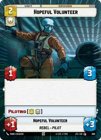 Hopeful Volunteer (Hyperspace Foil)