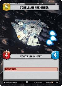 Corellian Freighter (Hyperspace Foil)
