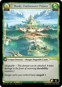 Baidi, Oathsworn Palace