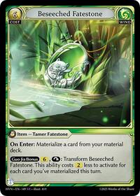 Beseeched Fatestone // Daunting Panda