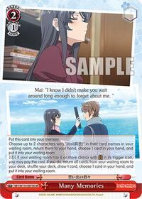 Many Memories (SR)