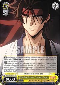 Resolute Decision, Sanosuke Sagara (RRR)