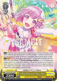 A Big Welcome! Emu Otori (SR)