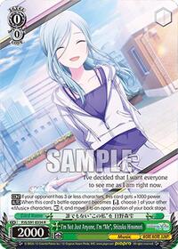 I'm Not Just Anyone, I'm "Me", Shizuku Hinomori