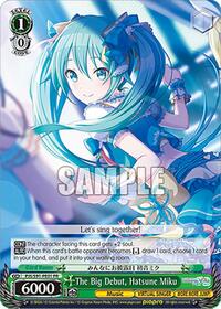 The Big Debut, Hatsune Miku (PR)