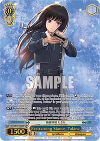Restraining Stance, Takina (LRP)
