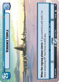 Vergence Temple (Hyperspace Foil)