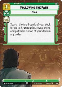 Following the Path (Hyperspace Foil)