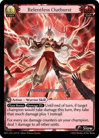 Relentless Outburst
