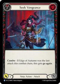 Seek Vengeance (Red)