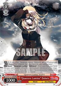 "Quaerere Lumina" Doloris (RRR)