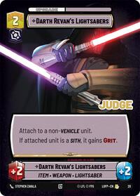 Darth Revan's Lightsabers