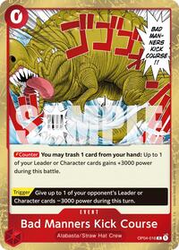 Bad Manners Kick Course (Reprint)