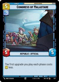 Congress of Malastare (Foil)