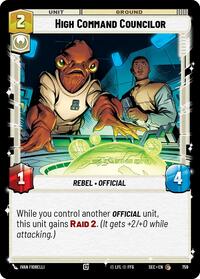 High Command Councilor (Foil)