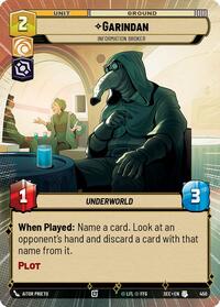 Garindan - Information Broker (Hyperspace)