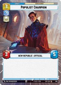 Populist Champion (Hyperspace Foil)