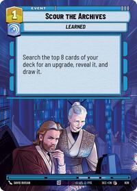 Scour the Archives (Hyperspace Foil)
