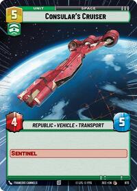 Consular's Cruiser (Hyperspace Foil)