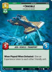 Crucible - Centuries of Wisdom (Hyperspace Foil)