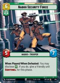 Naboo Security Force (Hyperspace Foil)