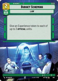 Budget Scheming (Hyperspace Foil)