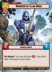 Warrior of Clan Ordo (Hyperspace Foil)