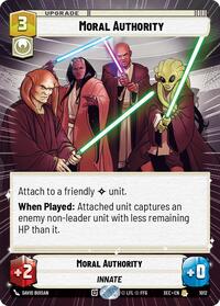 Moral Authority (Hyperspace Foil)
