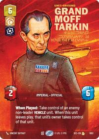 Grand Moff Tarkin - Taking Krennic's Achievement (Prestige)