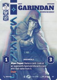 Garindan - Information Broker (Prestige Foil)