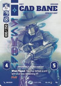 Cad Bane - Impressed Now? (Serialized)