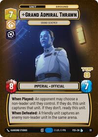 Grand Admiral Thrawn - Grand Schemer (Top 8)