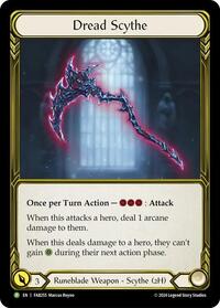 Dread Scythe (Golden) - FAB255