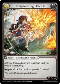 Overpowering Defense