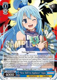 "New Skill to Applause" Aqua