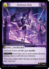 Embrace Noir (Curio Foil)