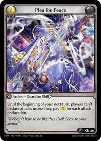 Plea for Peace (Curio Foil)