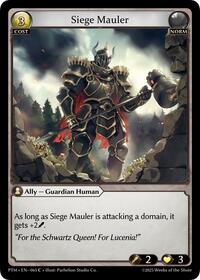 Siege Mauler (Curio Foil)
