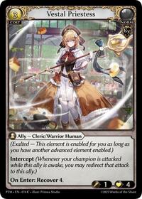 Vestal Priestess (Curio Foil)